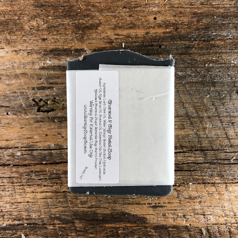 Charcoal & Clay Facial Soap