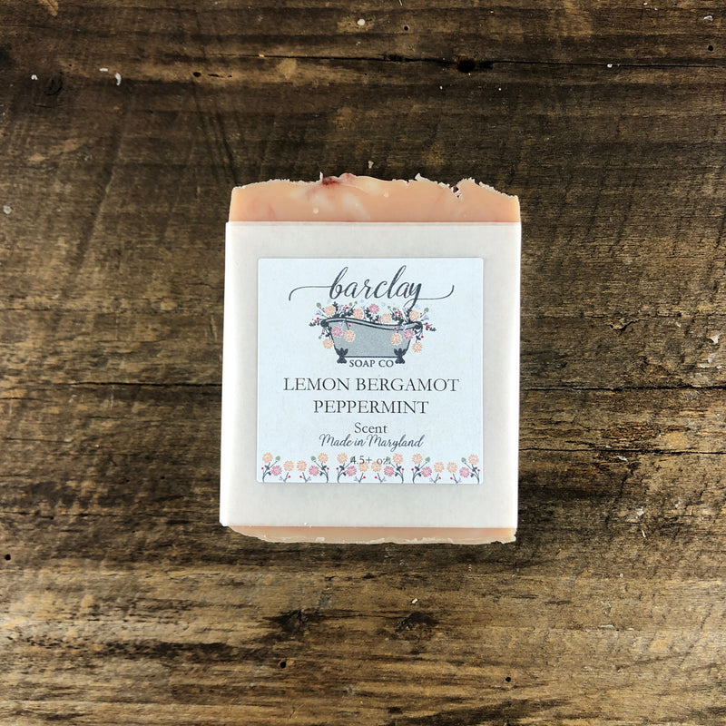 Lemon Bergamot Peppermint Soap