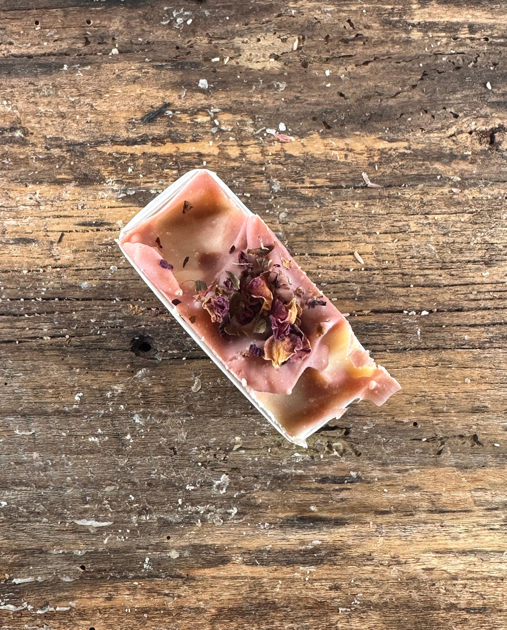 Herbal Infused Triple Butter Goat Milk Soap, Scented, Rose Geranium