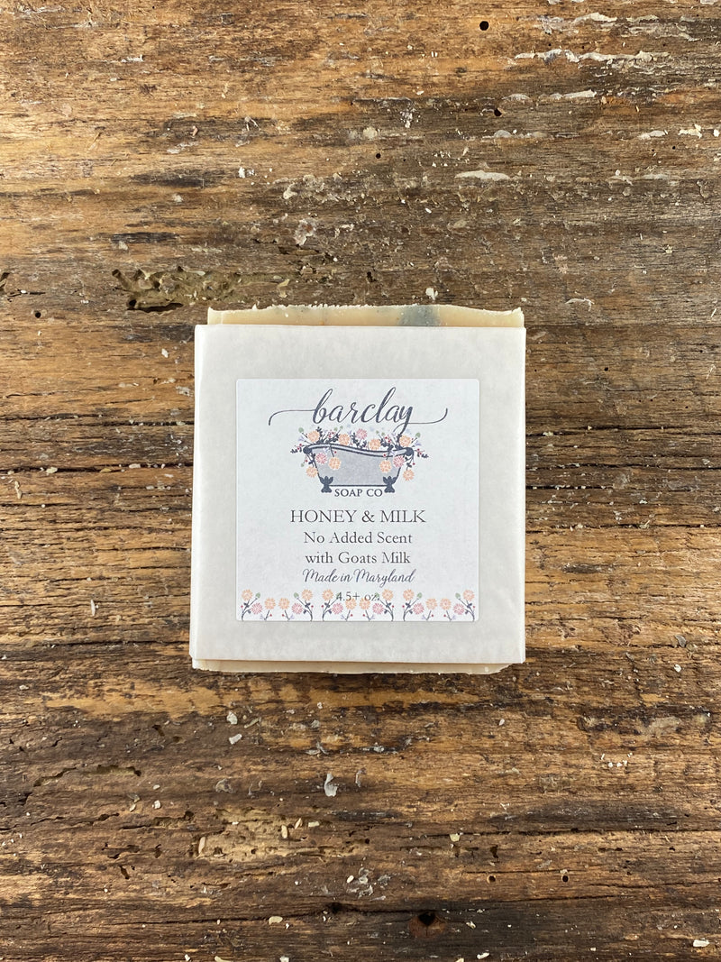 Honey & Milk Soap, Unscented