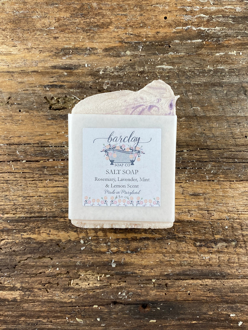 Rosemary Lavender Mint Salt Soap